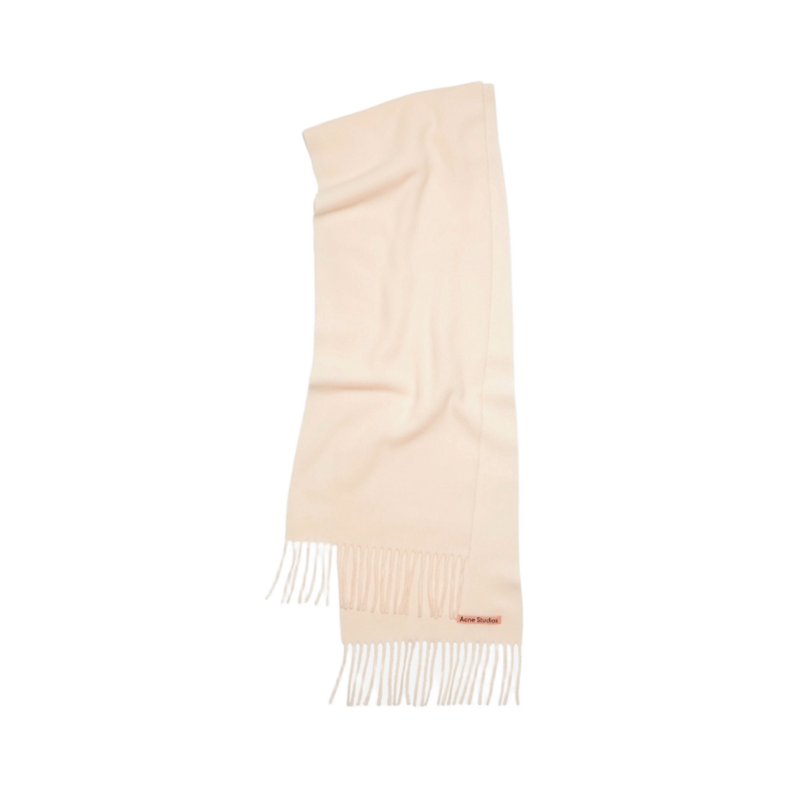 아크네 스튜디오 스키니 프린지 울 머플러 웜 화이트(Acne Studios Fringe Wool Muffler Warm White)