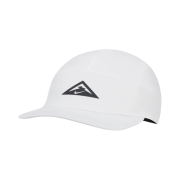 Nike Dri-Fit AW84 Trail Running Cap White Black