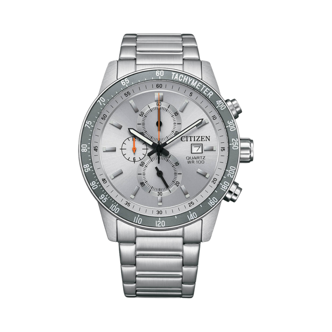 AN3688-58H Citizen Chronograph Quartz 44mm Stainless Steel Silver