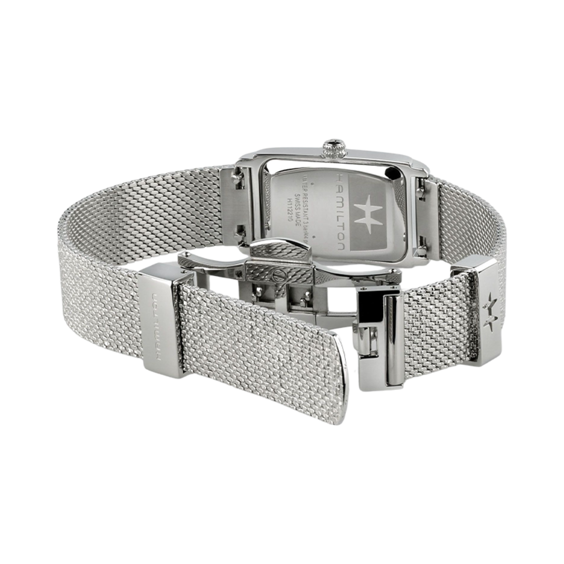 (W) 해밀턴 아메리칸 클래식 아드모아 스몰 쿼츠 스테인리스 스틸 실버((W) Hamilton American Classic Ardmore Small Quartz Stainless Steel Silver) - 2