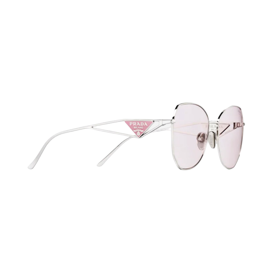 (W) 프라다 심볼 블루라이트 선글라스 베고니아 렌즈 스틸 그레이 메탈((W) Prada Symbol Blue Light Sunglasses Begonia Lenses Steel Grey Metal) - 2