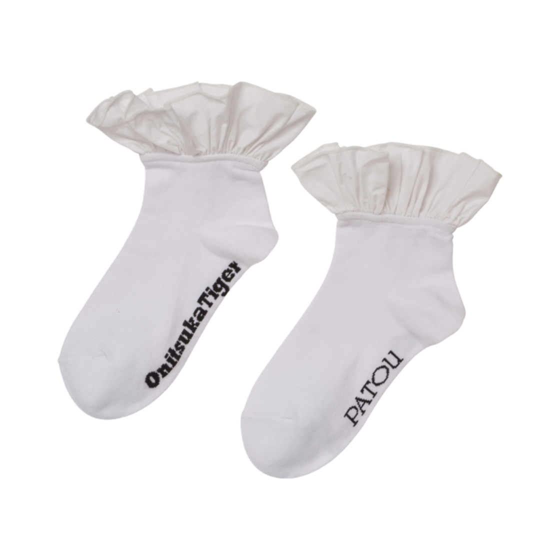 3182A045-100 (W) Onitsuka Tiger x Patou Short Socks White
