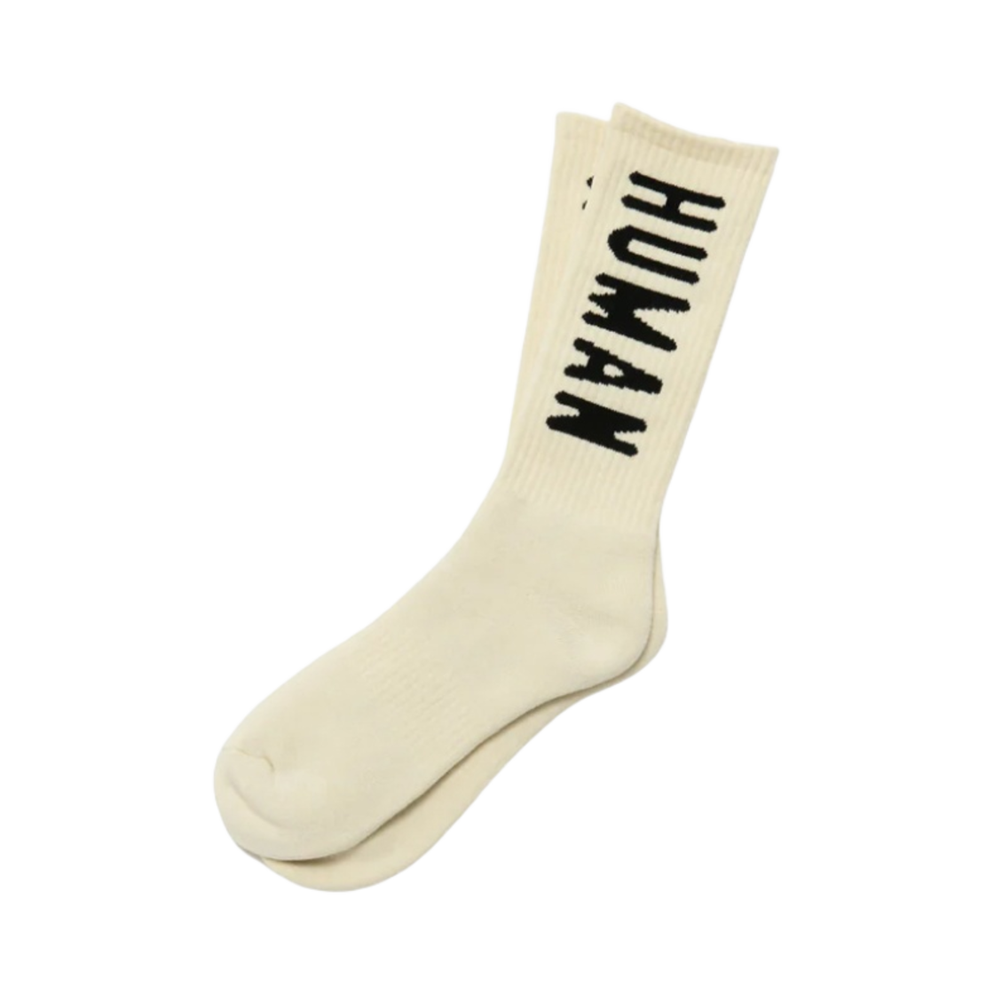 휴먼 메이드 HM 로고 삭스 화이트(Human Made HM Logo Socks White)