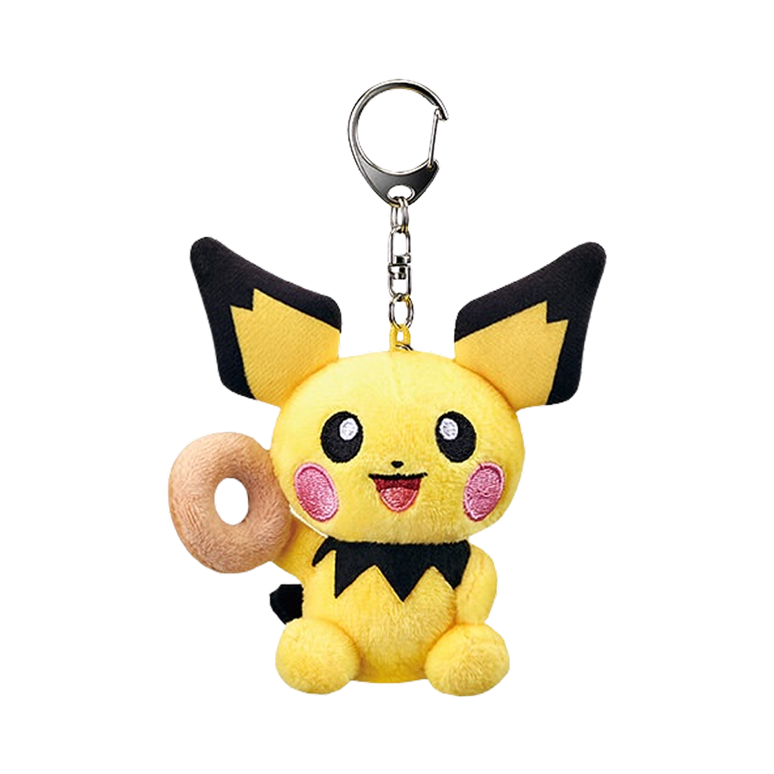 - Pokemon x Krispy Kreme Pichu Plush Keyring Yellow