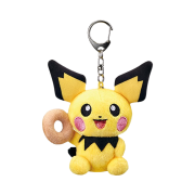 Pokemon x Krispy Kreme Pichu Plush Keyring Yellow