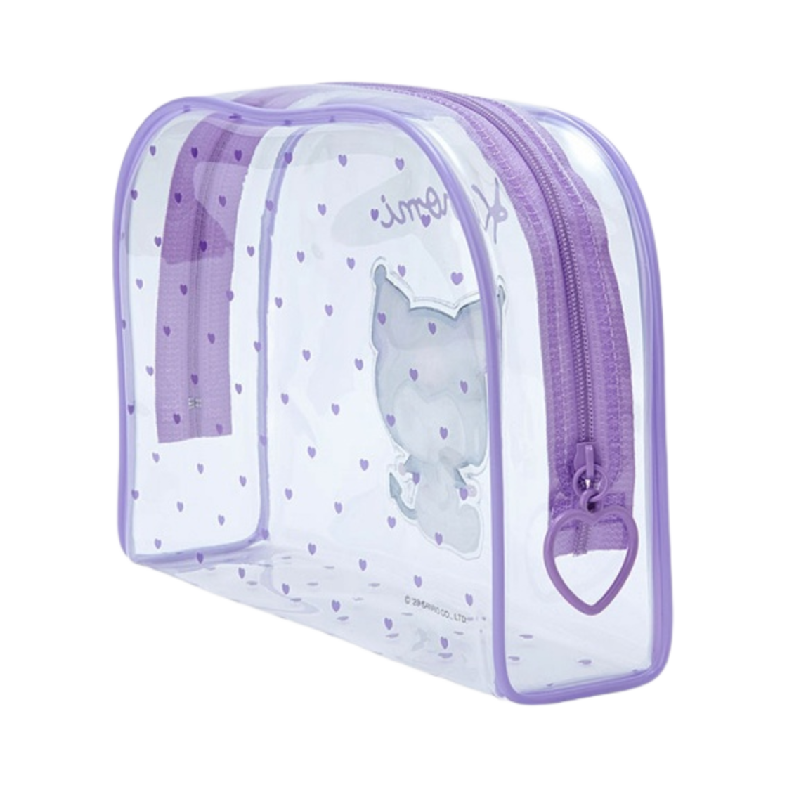 산리오 쿠로미 PVC 파우치 클리어(Sanrio Kuromi PVC Pouch Clear) - 2