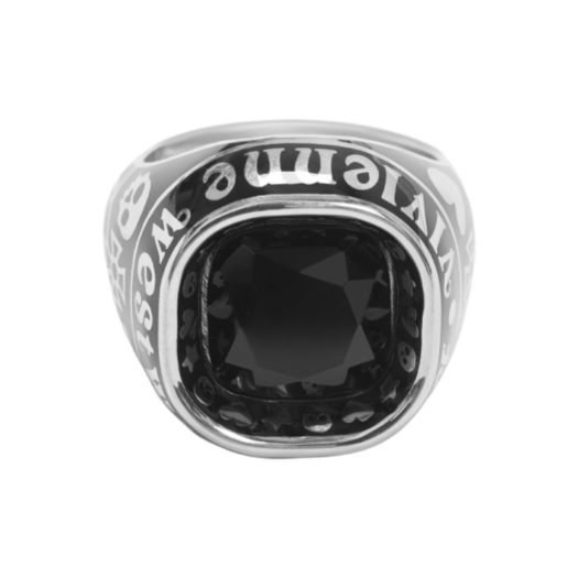 PALACE TGF SKULL CROSS RING シルバー Palace TGF Skull Cross Ring Silver Men's - FW24 - US