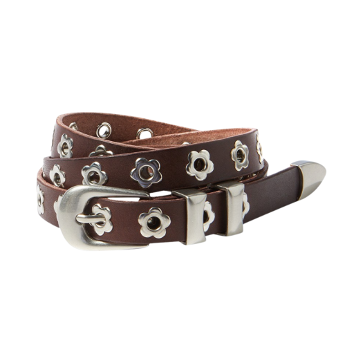 artistkomplex FLOWER BELTベルト (BLACK) 数量限定】Artist Komplex Artist Western Flower Belt (ベルト