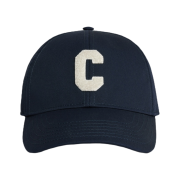 Celine Initial Baseball Cap in Cotton Marine