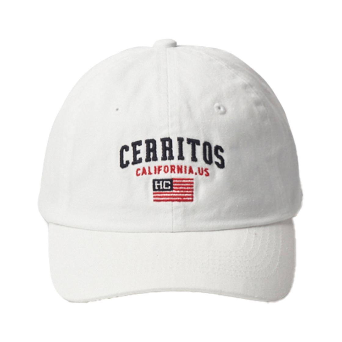 CCTAC003U0_W Hotel Cerritos Cerritos Ball Cap White