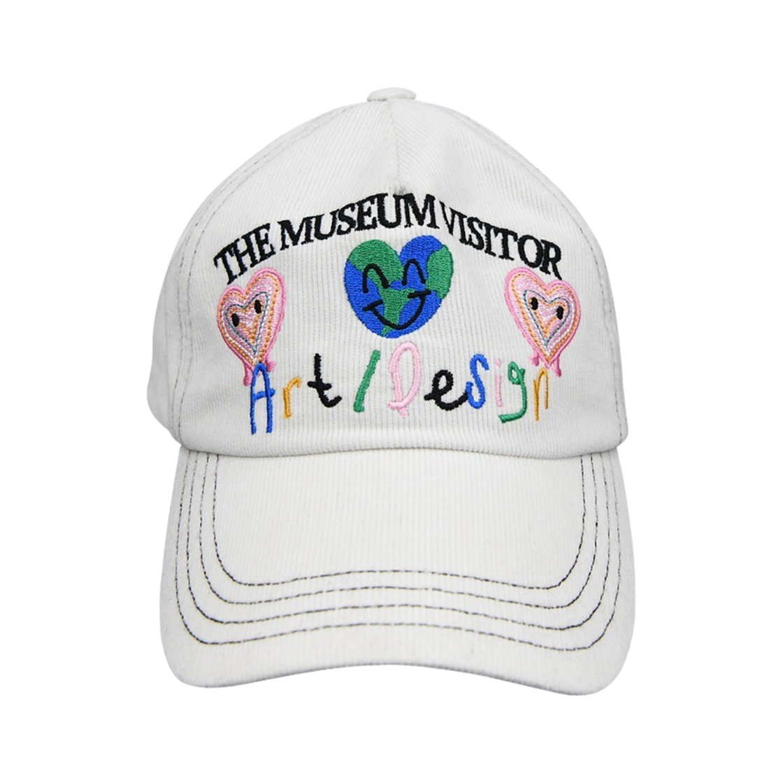 더뮤지엄비지터 글로비 앤 러비 볼캡 (블랙) - 23PS