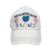 The Museum Visitor Globy & Lovey Ballcap (White) - 23PS