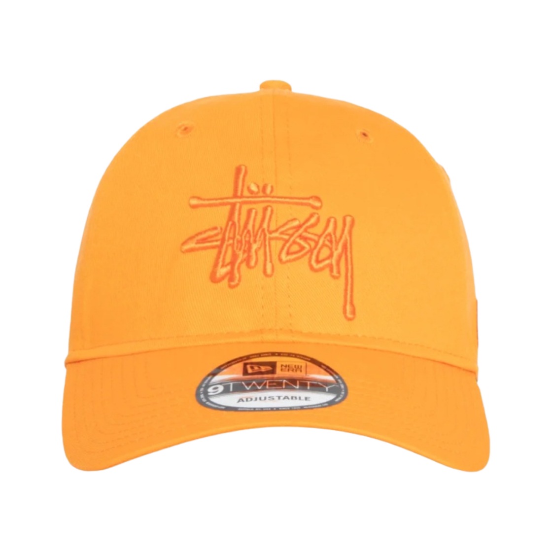 스투시 베이직 뉴에라 9Twenty 베이직 스트랩백 딤 오렌지(Stussy Basic New Era 9Twenty Basic Strapback Dim Orange) - 1