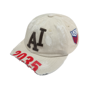 Project G/R Wide Throwback Cap Beige