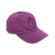 Stone Island 99576 Nylon Metal 6-Panel Cap Violet - 23SS
