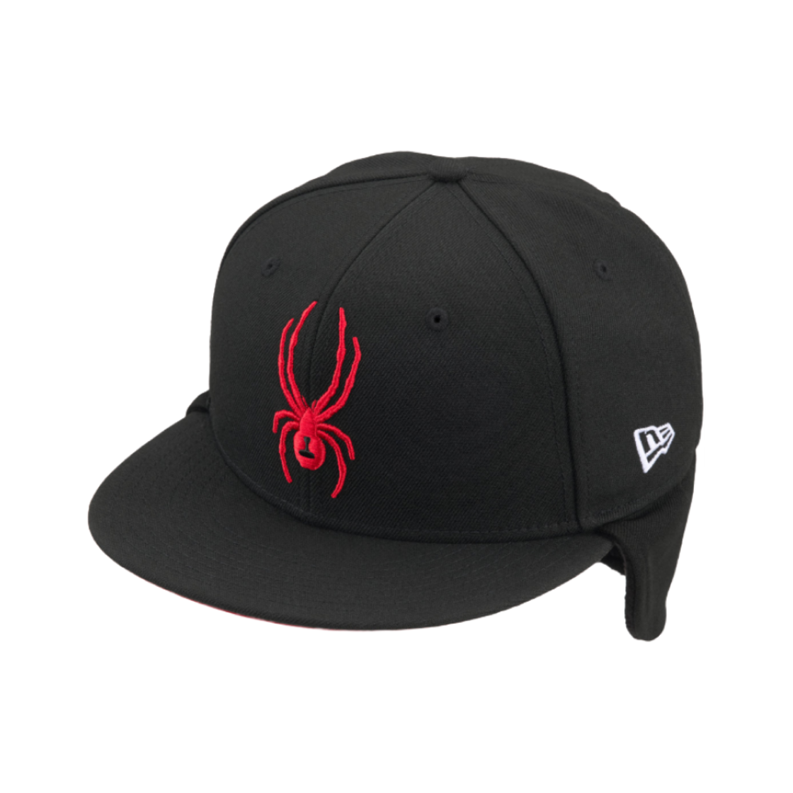 슈프림 x 스파이더 이어플랩 뉴에라 블랙 - 24FW(Supreme x Spyder Earflap New Era Black - 24FW) - 4