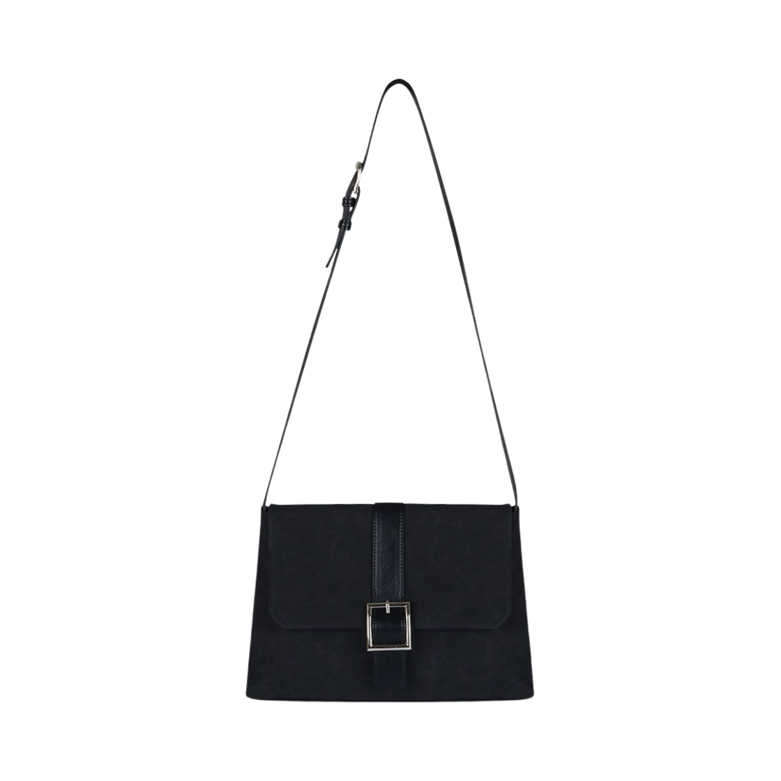 아노에틱 ANC 스웨이드 크로스 바디 백 블랙