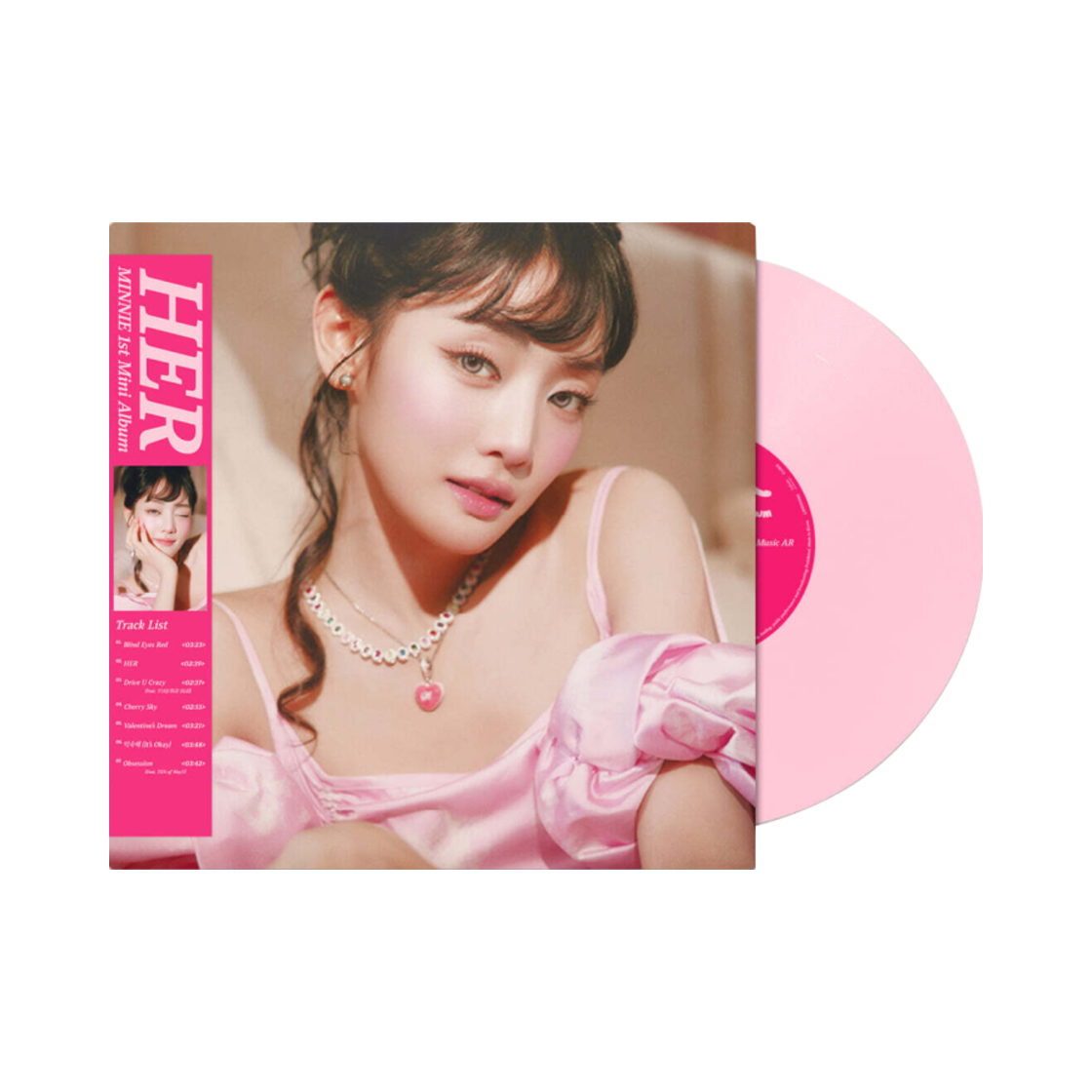 - Minnie 1st Mini Album Her LP Pink