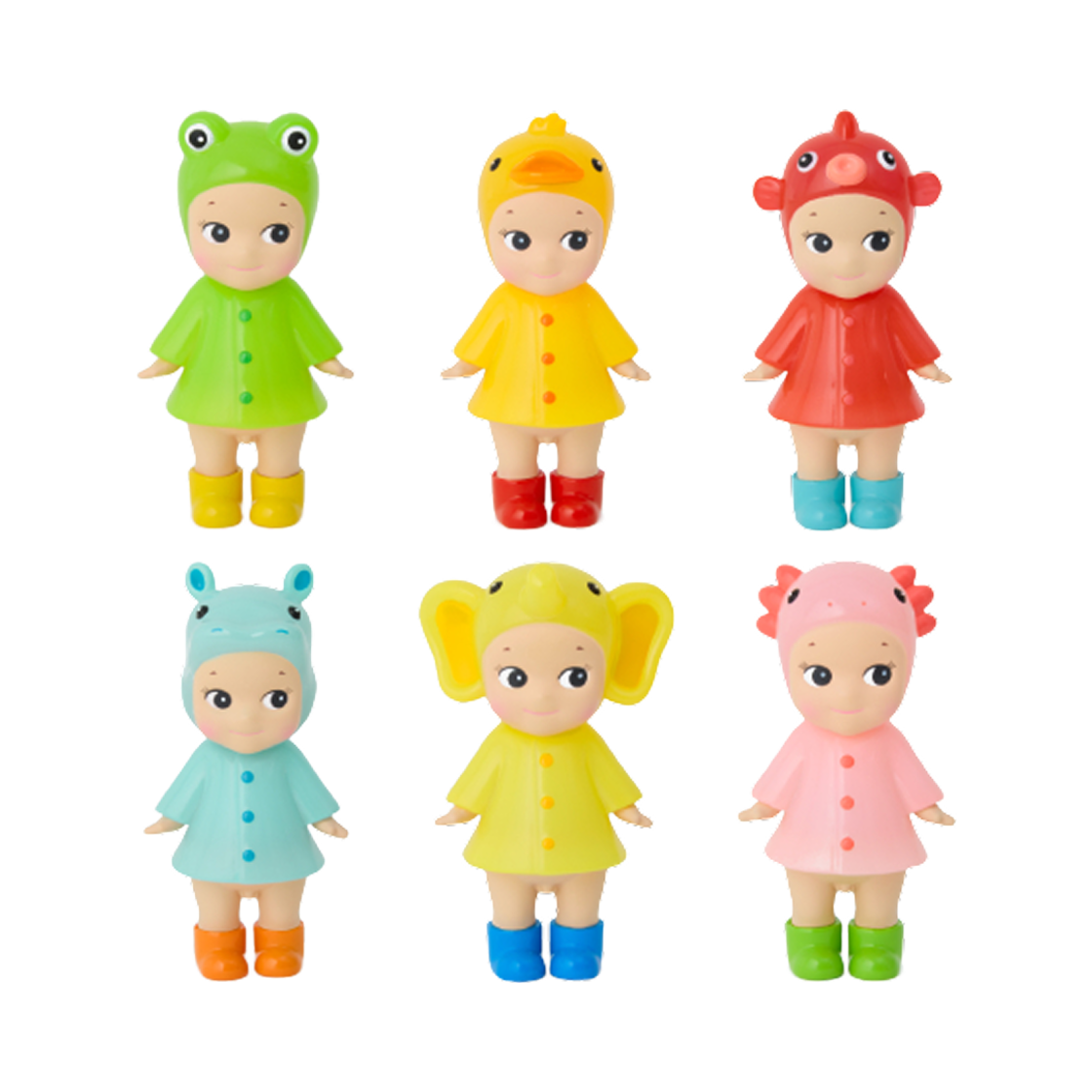 - Sonny Angel I Love Rainy Day Series Sealed Case (6 Blind Boxes)