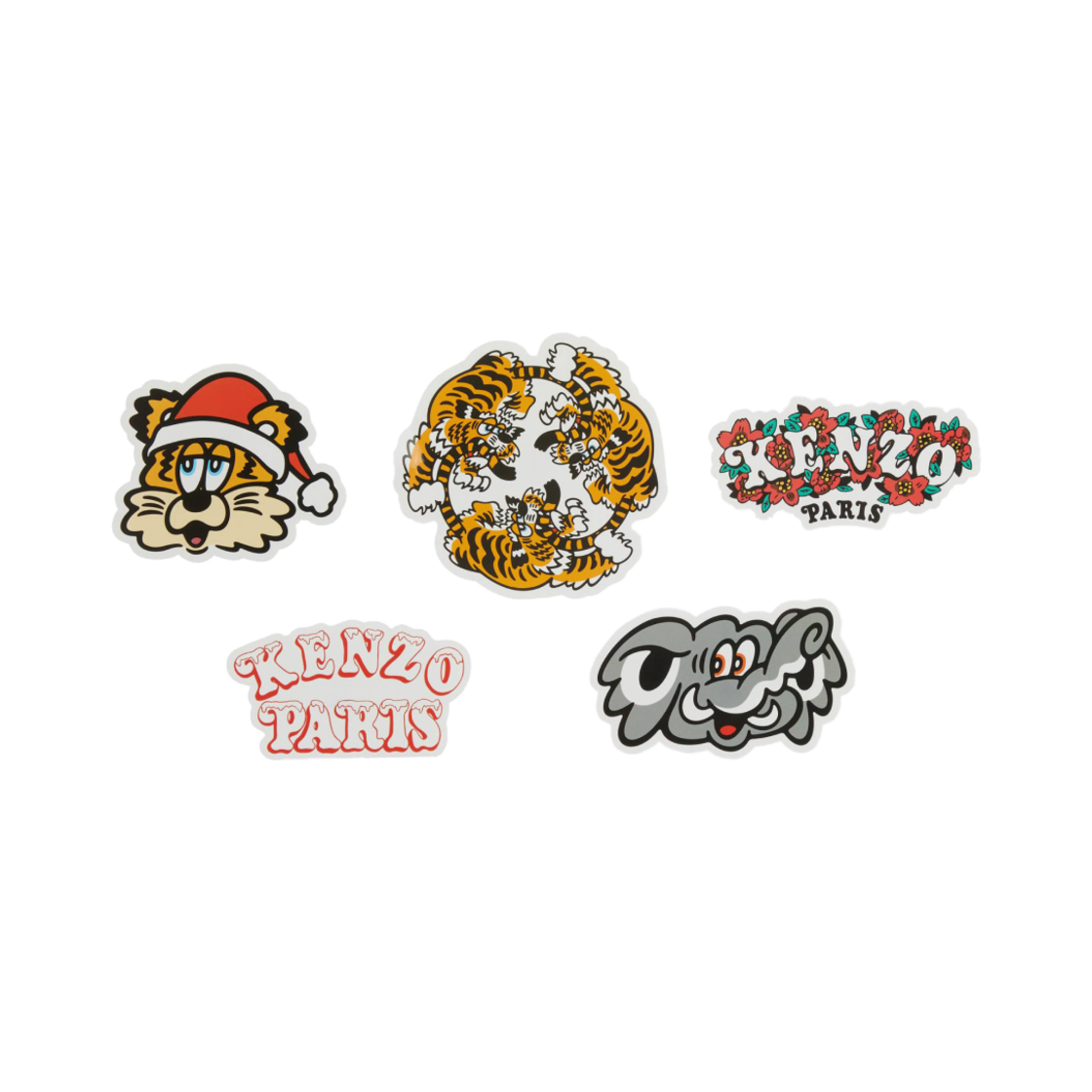 겐조 x 베르디 마켓 스티커 멀티컬러 (5개 세트)(Kenzo x Verdy Market Stickers Multicolor (Set of 5))