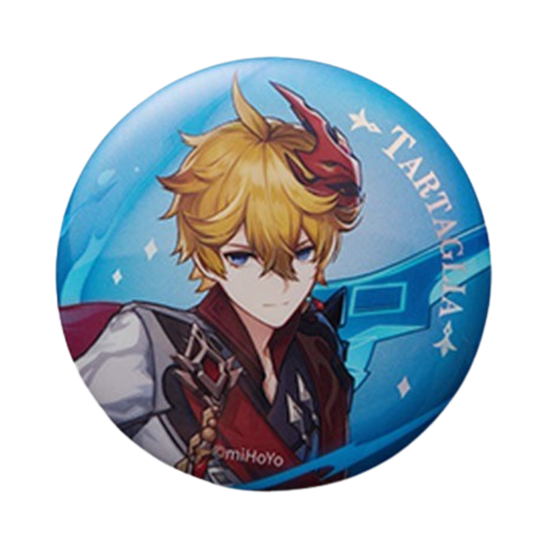 6974096532513 Genshin Badge Character Art Theme Farewell of Snezhnaya Tartaglia