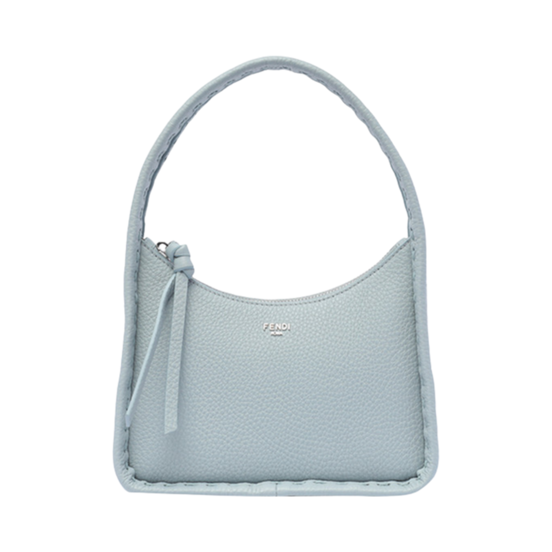 8BS094ANT2F1NQ0 Fendi Fendessence Mini Topstitching Selleria Bag Light Blue