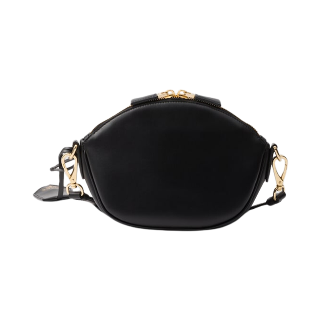 프라다 레더 미니 숄더백 블랙(Prada Leather Mini Shoulder Bag Black) - 3