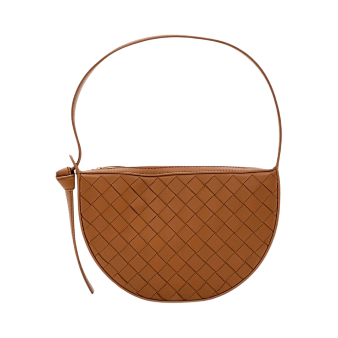 763747VCPP32588 Bottega Veneta Mini Sunrise Cognac