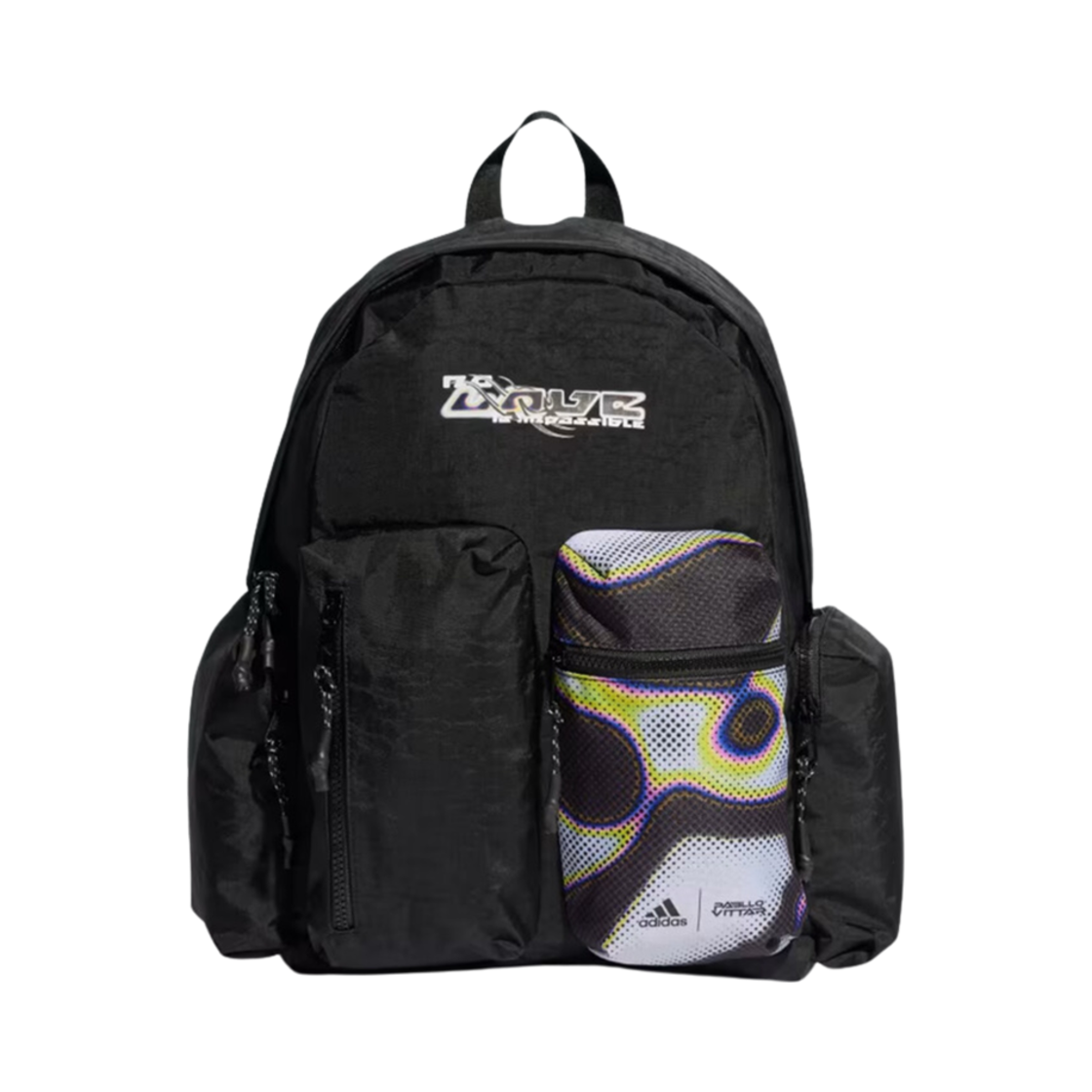 아디다스 프라이드 백팩 블랙 멀티컬러(Adidas Pride Backpack Black Multicolor) - 1