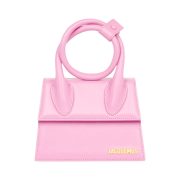Jacquemus Le Chiquito Noeud Coiled Handbag Light Pink
