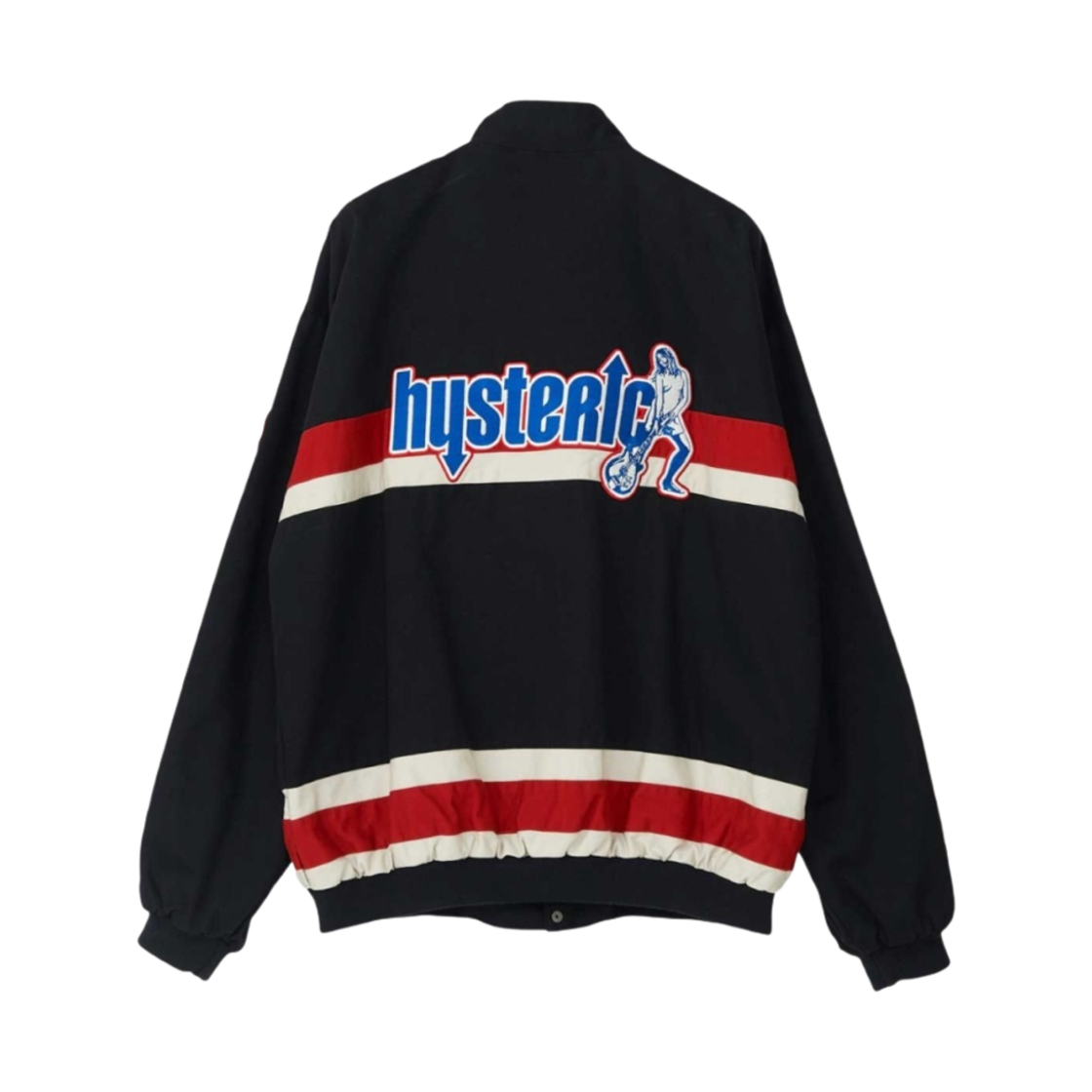 히스테릭 글래머 Hystric 레이싱 피트 크루 자켓 블랙(Hysteric Glamour Hystric Racing Pit Crew Jacket Black) - 2