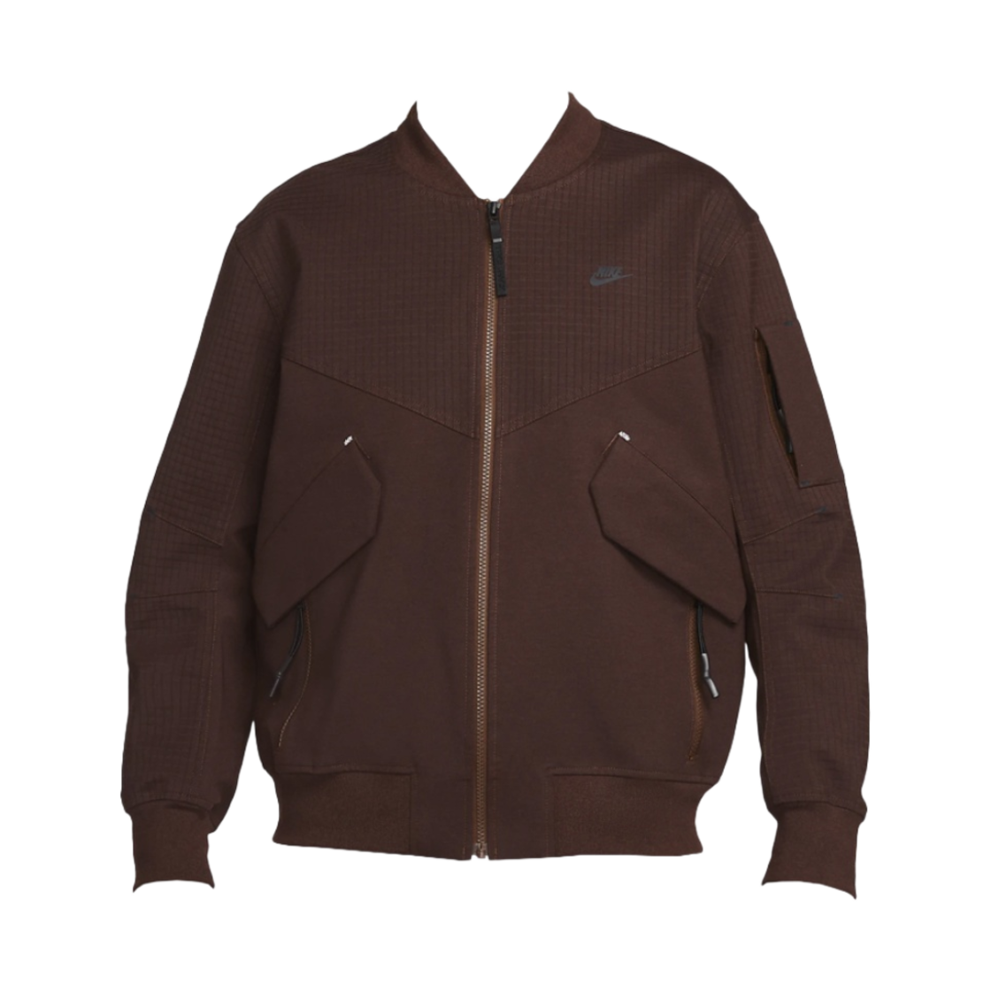 나이키 NSW 스톰핏 테크 팩 언라인드 봄버 자켓 카카오 와우 - 아시아