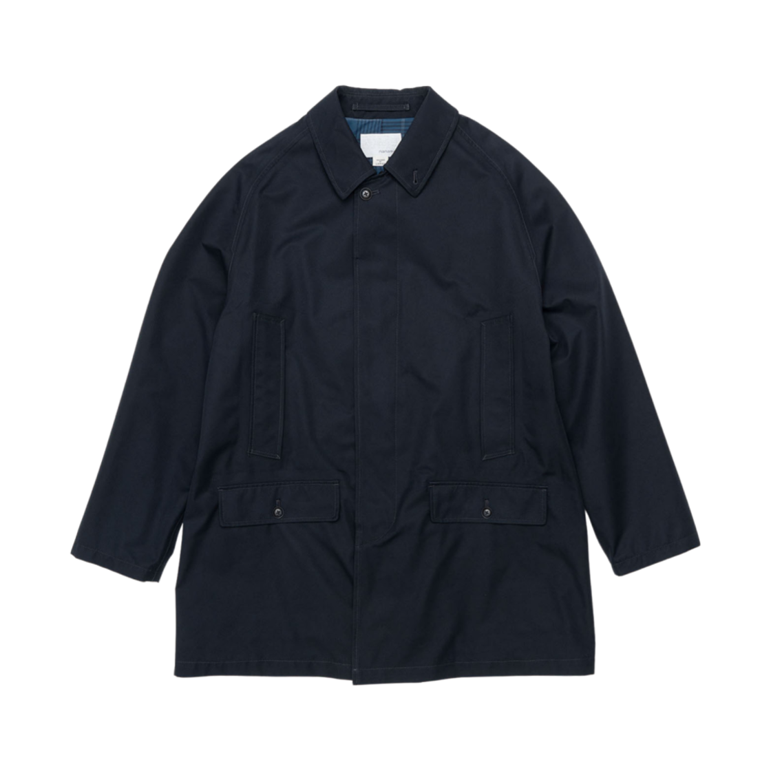 나나미카 2L 고어텍스 숏 수티엥 칼라 코트 네이비(Nanamica 2L Gore-Tex Short Soutien Collar Coat Navy) - 1