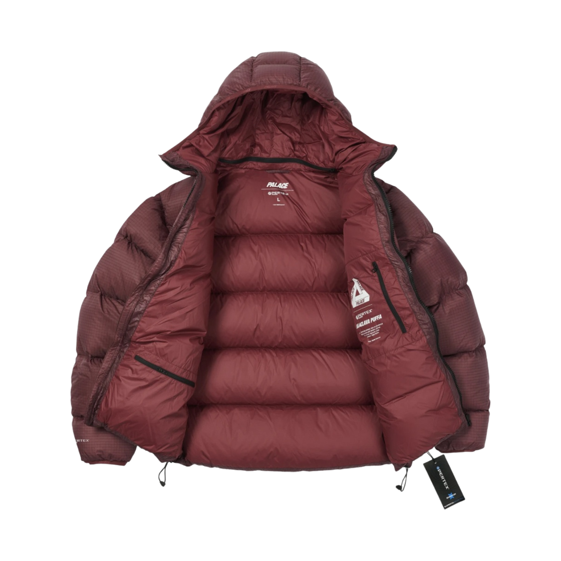 팔라스 퍼텍스 발라클라바 푸파 버건디 - 21FW(Palace Pertex Balaclava Puffa Burgundy - 21FW) - 4