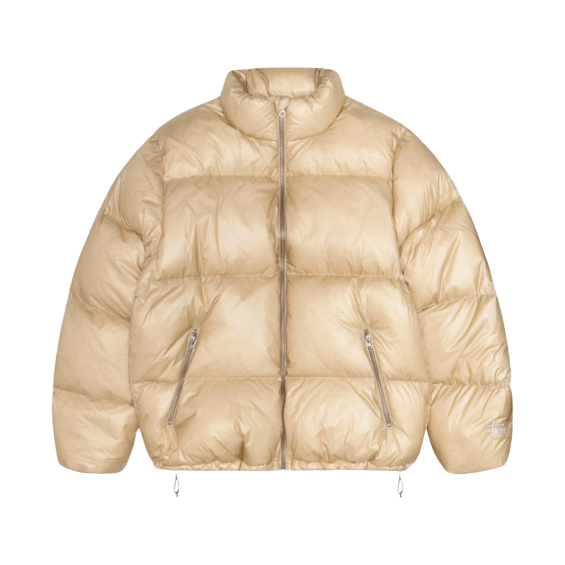 115742 Stussy Down Puffer Parachute Ripstop Coyote