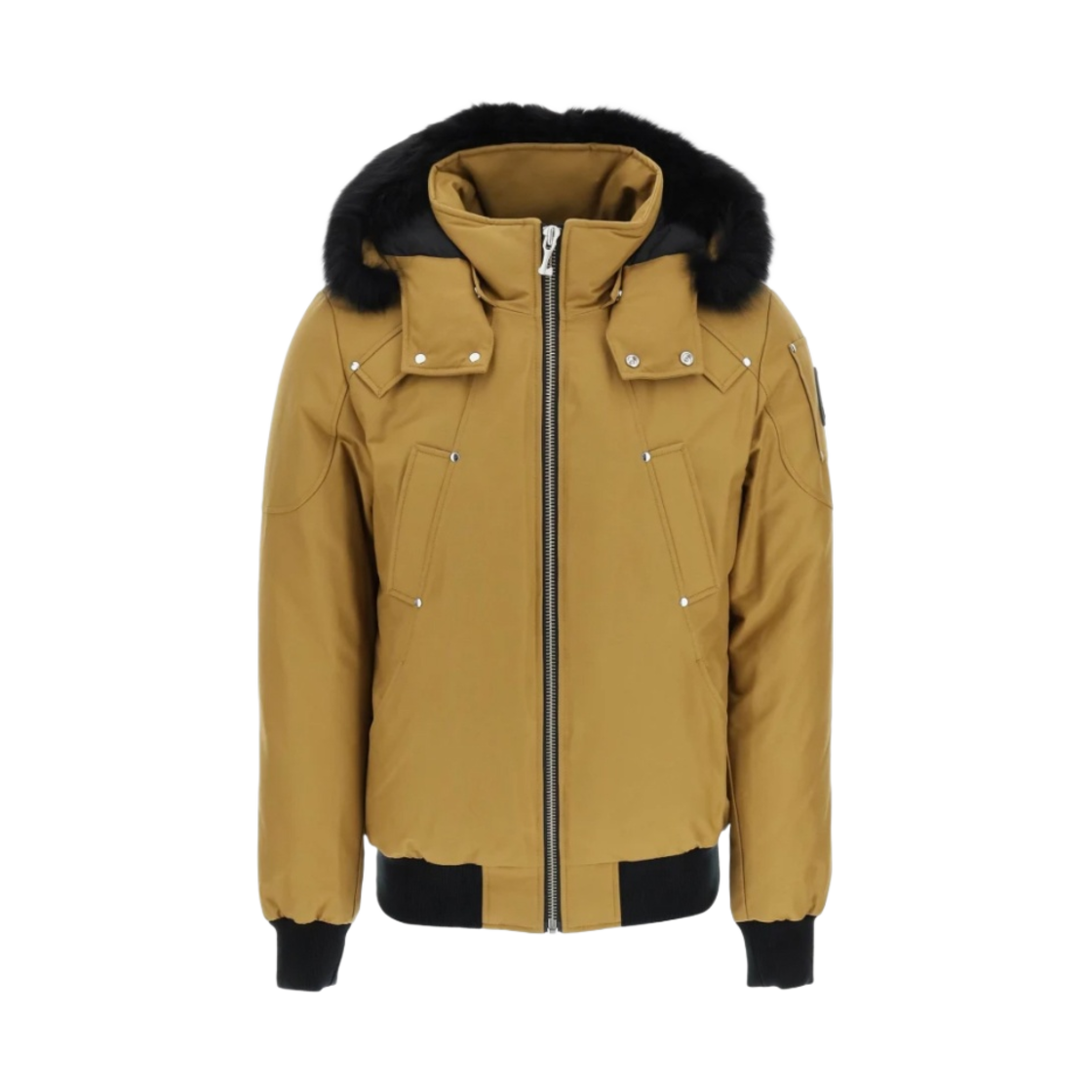 무스너클 발리스틱 봄버 블랙 폭스 퍼 타프나드(Moose Knuckles Ballistic Bomber Black Fox Fur Tapenade) - 1