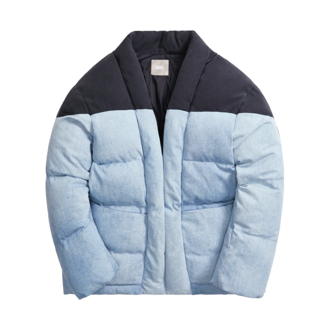 (W) 키스 놀란 기모노 패딩 자켓 블랙((W) Kith Nolan Kimono Puff Jacket Black) - 1