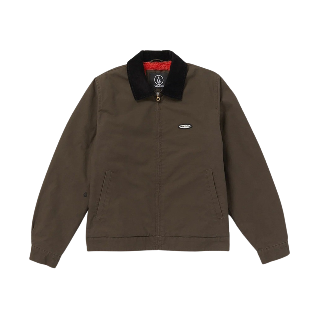 볼컴 보이드 라이닝 재킷 다크 브라운(VOLCOM Voider Lined Jacket Dark Brown) - 1