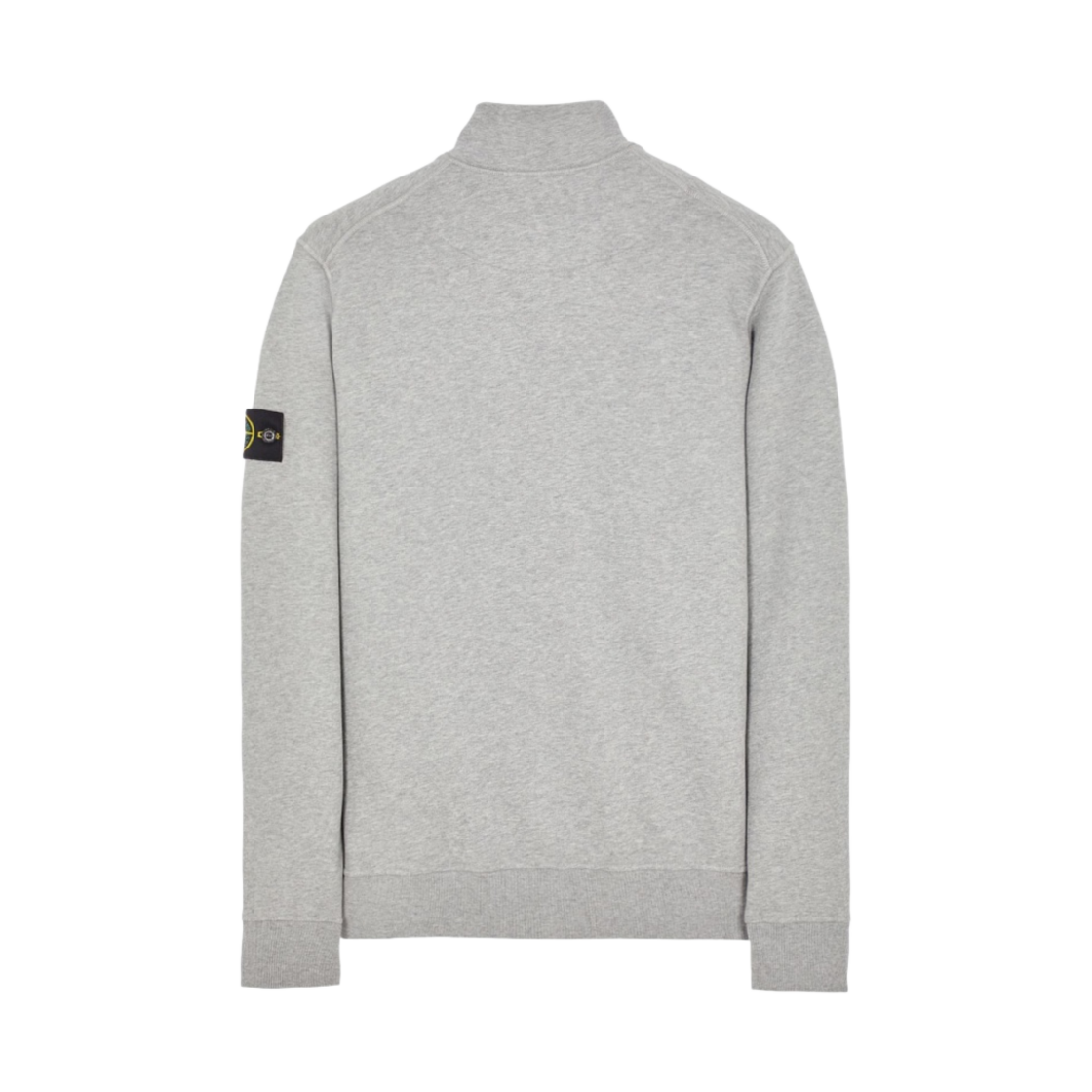 스톤 아일랜드 64320 코튼 플리스 가먼트 다이드 풀 집업 스웨트셔츠 멜란지 그레이 - 22FW(Stone Island 64320 Cotton Fleece Garment Dyed Full Zip Sweatshirt Melange Grey - 22FW) - 2