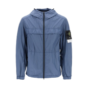 Stone Island 40922 Garment Dyed Crinkle Reps R-Nylon Avio Blue - 24SS