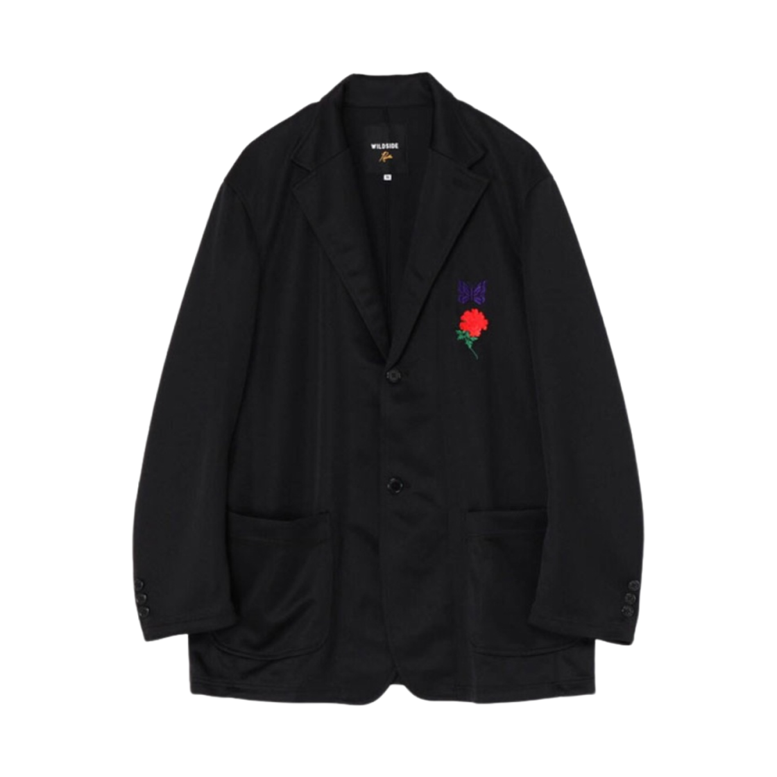 니들스 x 와일드사이드 요지 야마모토 2B 자켓 블랙