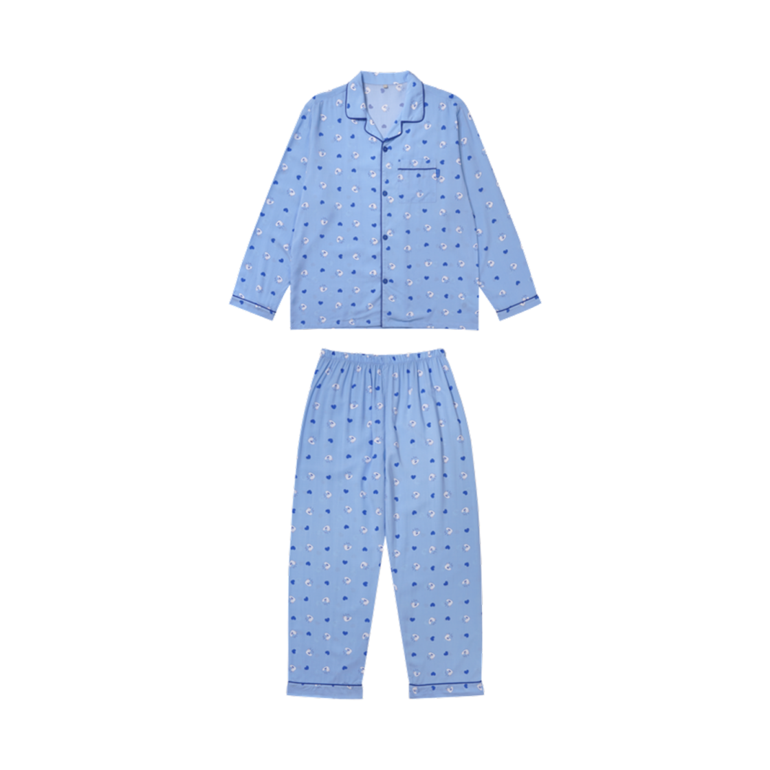 스파오 X 우왁굳 이세계 아이돌 긴팔 파자마 고세구(Spao x Woowakgood Isegye Idol Long Sleeve Pajama Gosegu)