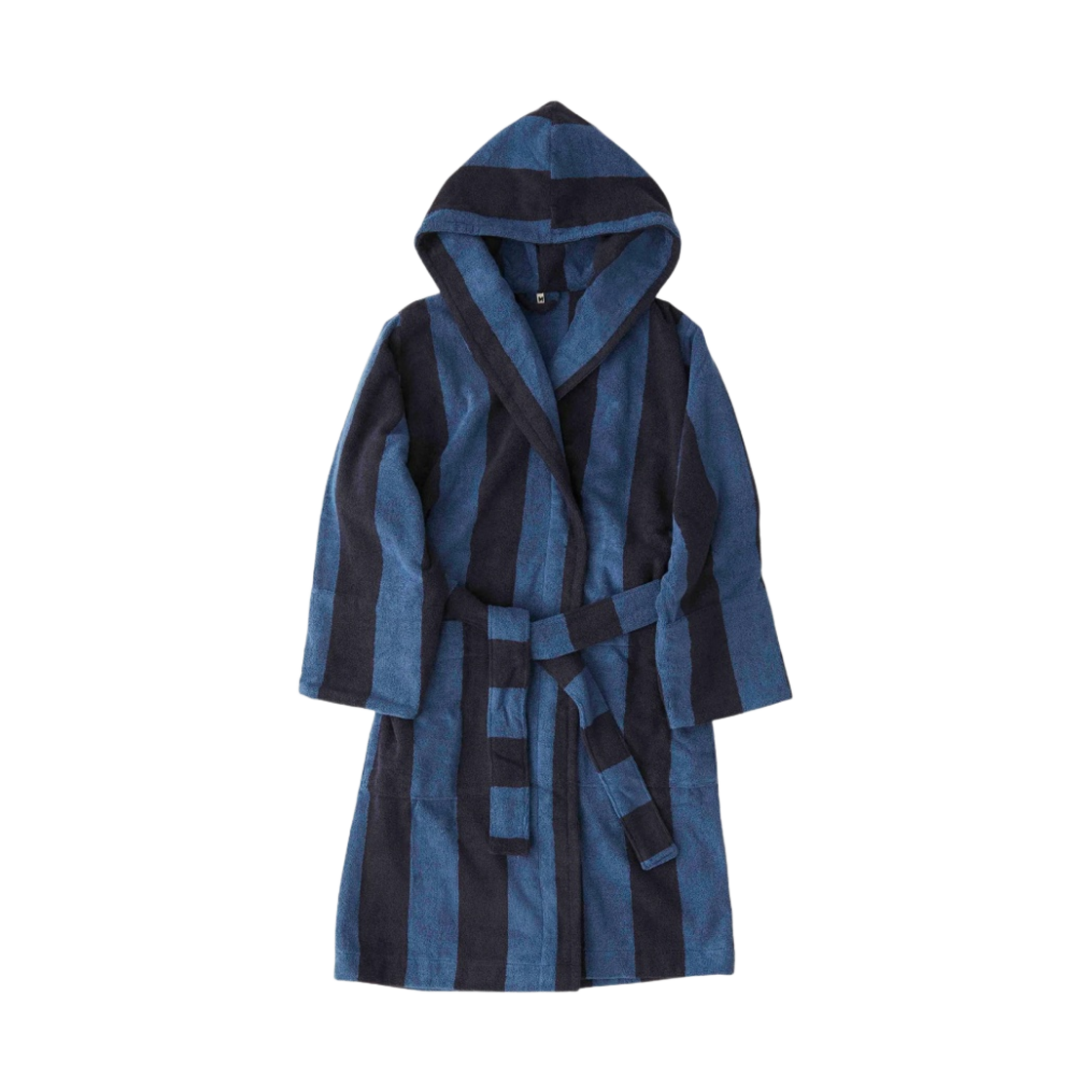 테클라 후드 배스로브 더스티 네이비(Tekla Hooded Bathrobe Dusty Navy)