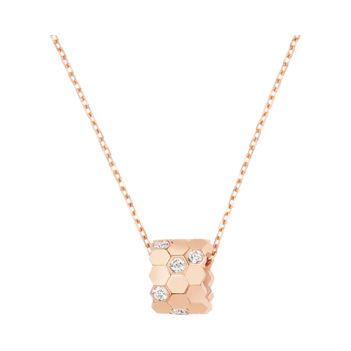 085156 Chaumet Bee My Love Pendant Small Model Rose Gold Diamond