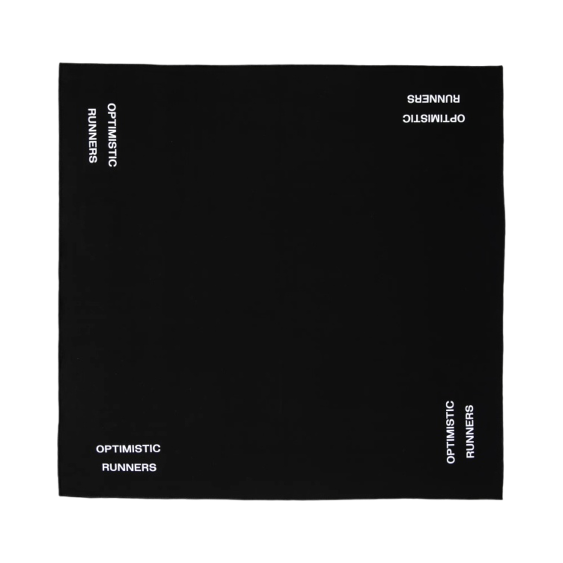- Optimistic Runners Scarf Black