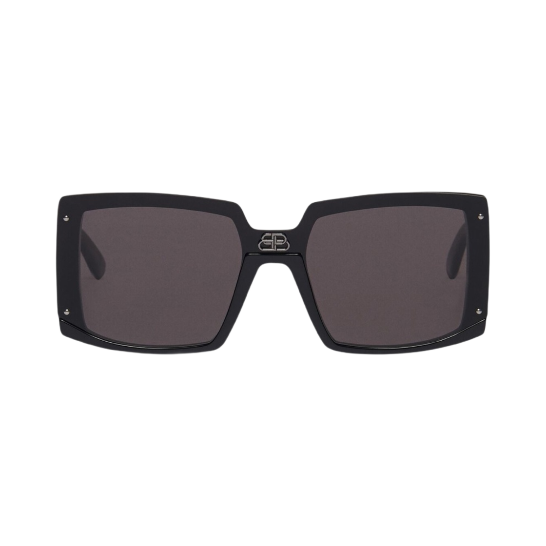 (W) 발렌시아가 실드 스퀘어 선글라스 블랙((W) Balenciaga Shield Square Sunglasses Black) - 1