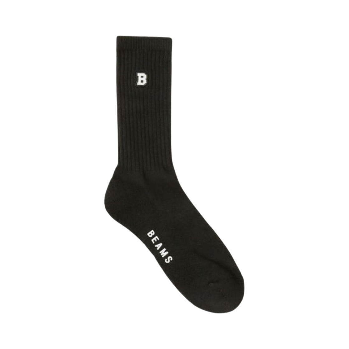 11-43-0216-324 Beams B Patch Logo Socks Black