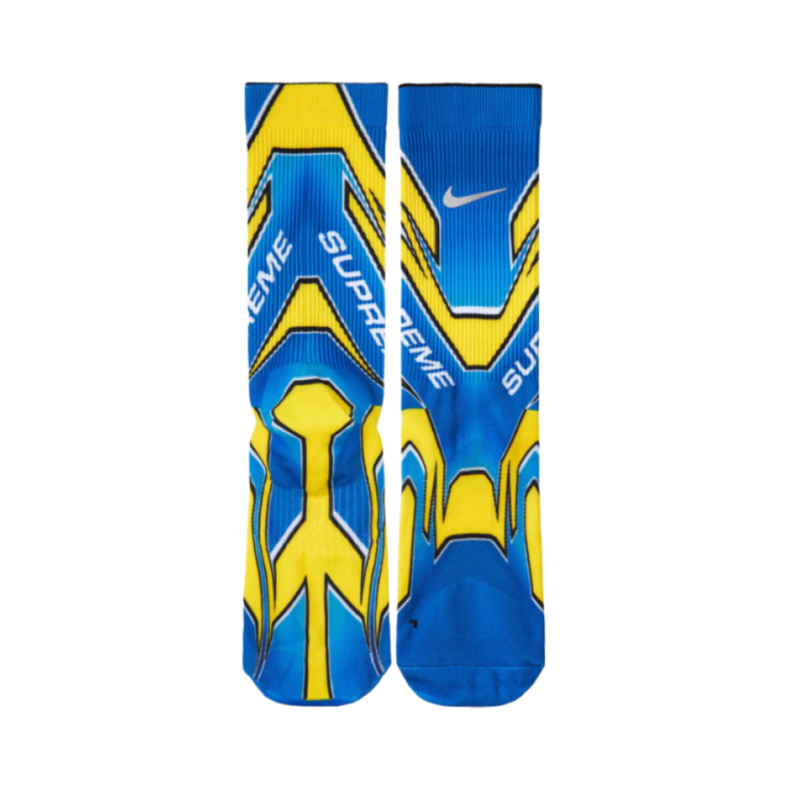 슈프림 x 나이키 크루 삭스 블루 멀티 - 24FW(Supreme x Nike Crew Socks Blue Multi - 24FW) - 2