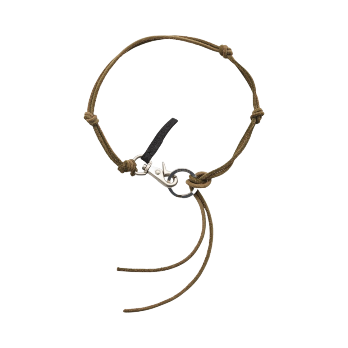 아워레가시 라돈 레더 키체인 올리브(Our Legacy Ladon Leather Keychain Olive)