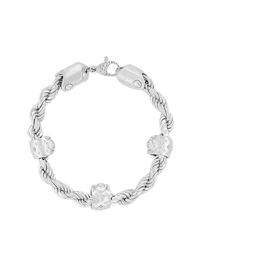루이비통 LV 로프 브레이슬릿 실버(Louis Vuitton LV Rope Bracelet Silver)